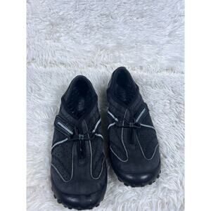 Privo Shoes Womens Size 8M Black Slip On Comfort Walking Casual Leather Upper